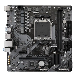 GIGABYTE Alaplap AM5 A620M H AMD A620, mATX