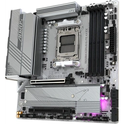 GIGABYTE Alaplap AM5 B650M AORUS ELITE AX ICE AMD B650, mATX