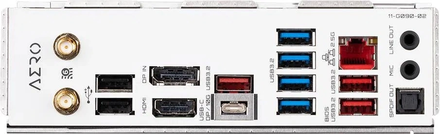 GIGABYTE Alaplap AM5 B650 AERO G AMD B650, ATX