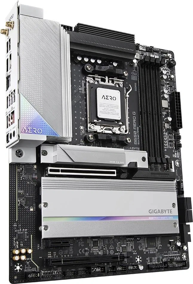 GIGABYTE Alaplap AM5 B650 AERO G AMD B650, ATX