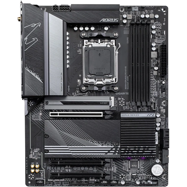 GIGABYTE Alaplap AM5 B650 AORUS ELITE AX V2 AMD B650, ATX