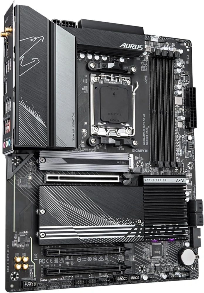 GIGABYTE Alaplap AM5 B650 AORUS ELITE AX V2 AMD B650, ATX