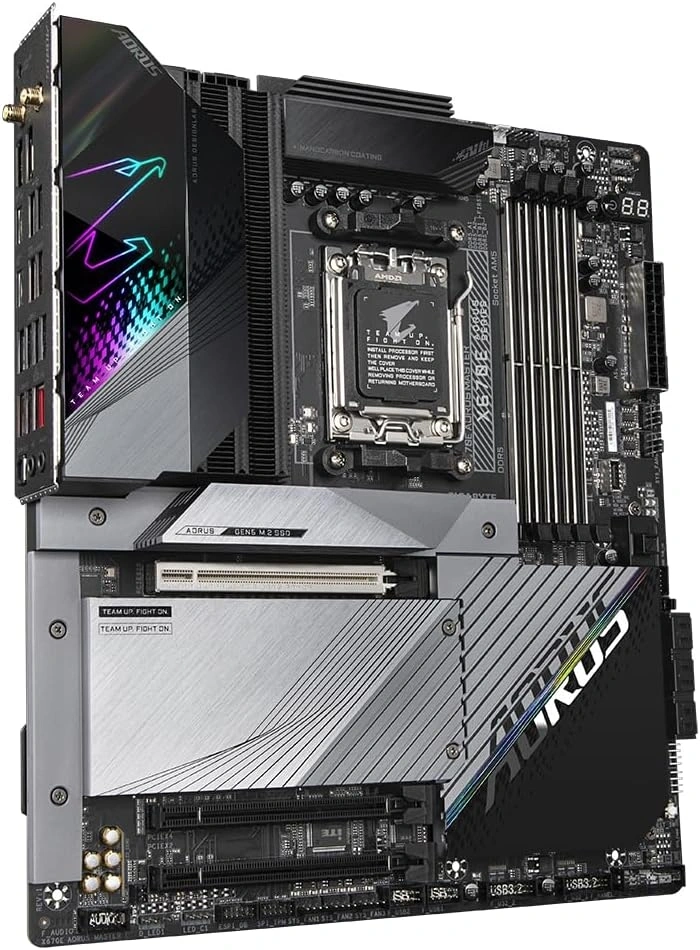 GIGABYTE Alaplap AM5 X670E AORUS MASTER AMD X670, E-ATX
