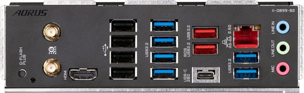 GIGABYTE Alaplap AM5 X670 AORUS ELITE AX AMD X670, ATX