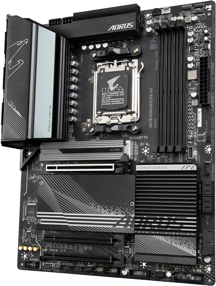 GIGABYTE Alaplap AM5 X670 AORUS ELITE AX AMD X670, ATX