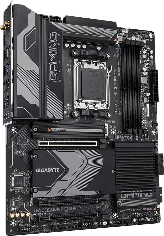 GIGABYTE Alaplap AM5 X670 GAMING X AX AMD X670, ATX