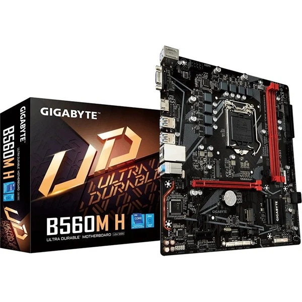 GIGABYTE Alaplap S1200 B560M H INTEL B560, mATX
