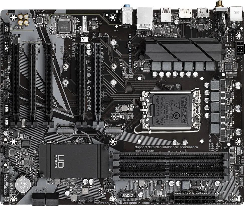 GIGABYTE Alaplap S1700 B660 DS3H AX DDR4 INTEL B660, ATX