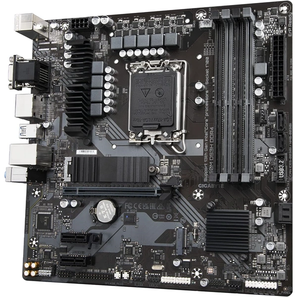 GIGABYTE Alaplap S1700 B760M DS3H INTEL B760, mATX