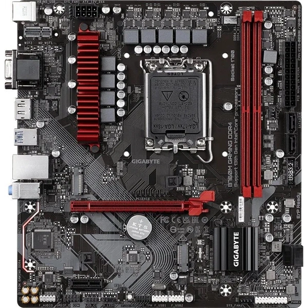 GIGABYTE Alaplap S1700 B760M GAMING DDR4 INTEL B760, mATX
