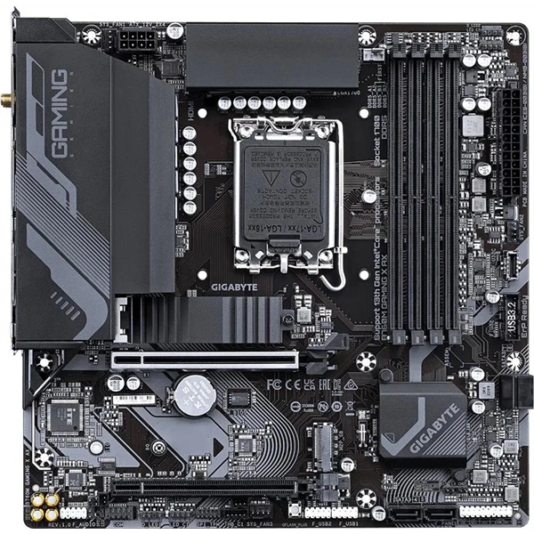 GIGABYTE Alaplap S1700 B760M GAMING X AX INTEL B760, mATX