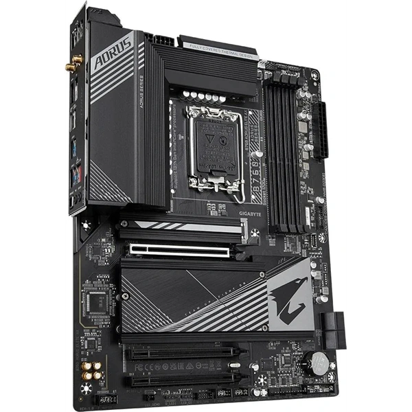 GIGABYTE Alaplap S1700 B760 AORUS ELITE AX INTEL B760, ATX