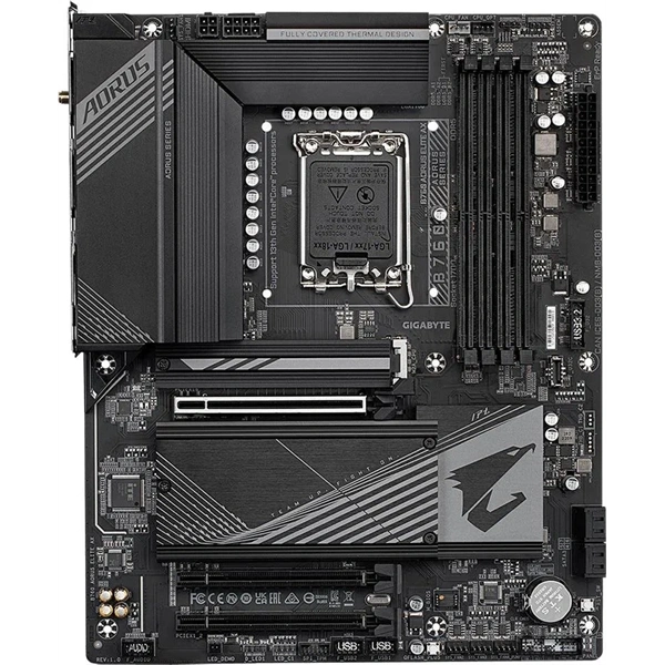 GIGABYTE Alaplap S1700 B760 AORUS ELITE AX INTEL B760, ATX