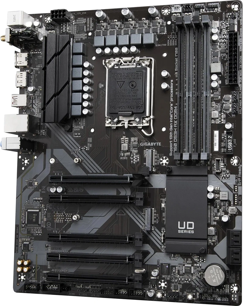 GIGABYTE Alaplap S1700 B760 DS3H AX DDR4 INTEL B760, ATX