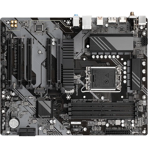 GIGABYTE Alaplap S1700 B760 DS3H AX INTEL B760, ATX