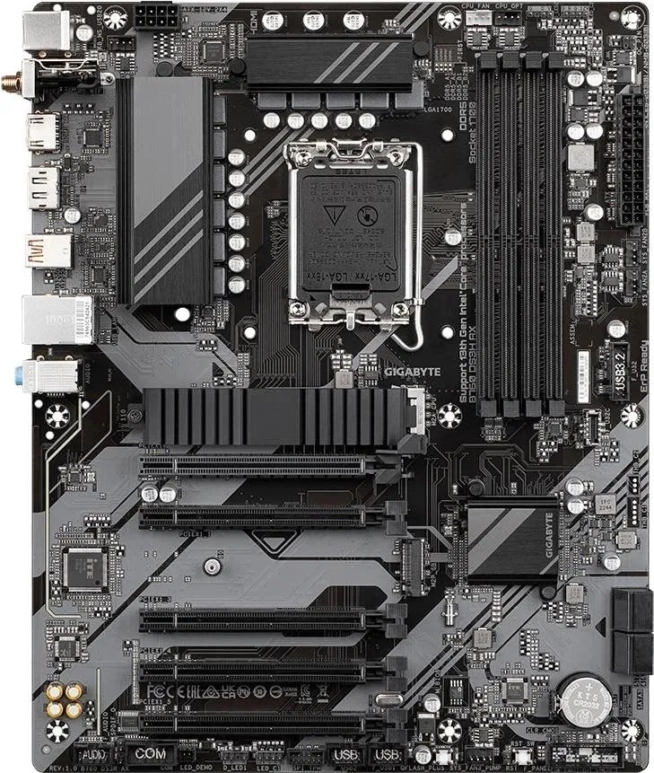 GIGABYTE Alaplap S1700 B760 DS3H INTEL B760, ATX