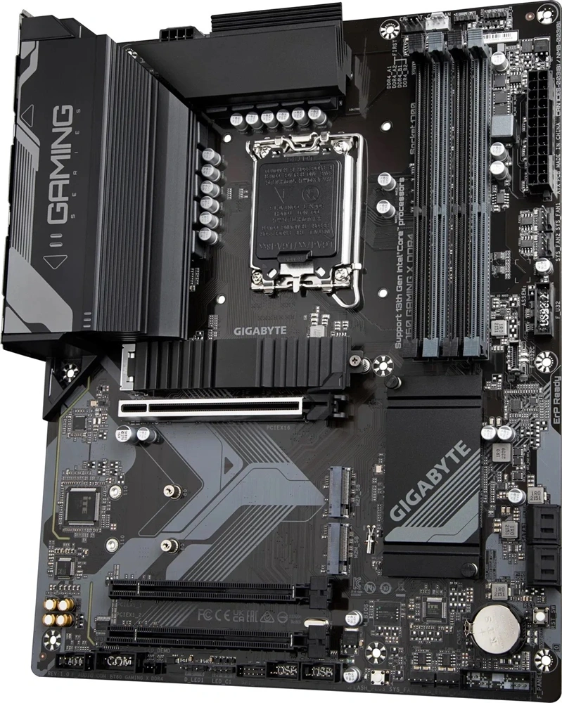 GIGABYTE Alaplap S1700 B760 GAMING X DDR4 INTEL B760, ATX
