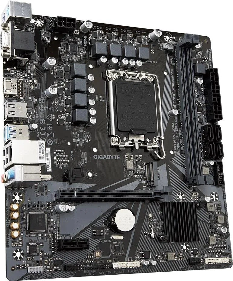 GIGABYTE Alaplap S1700 H610M H V2 DDR4 INTEL H610, mATX