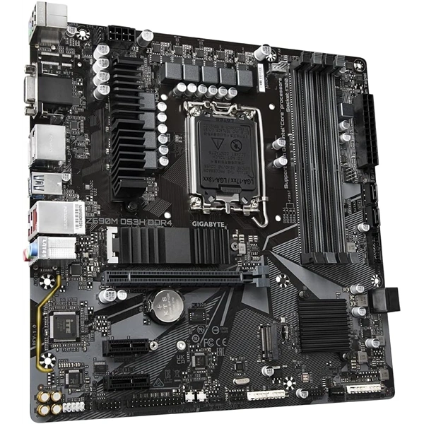 GIGABYTE Alaplap S1700 Z690M DS3H DDR4 INTEL Z690, ATX