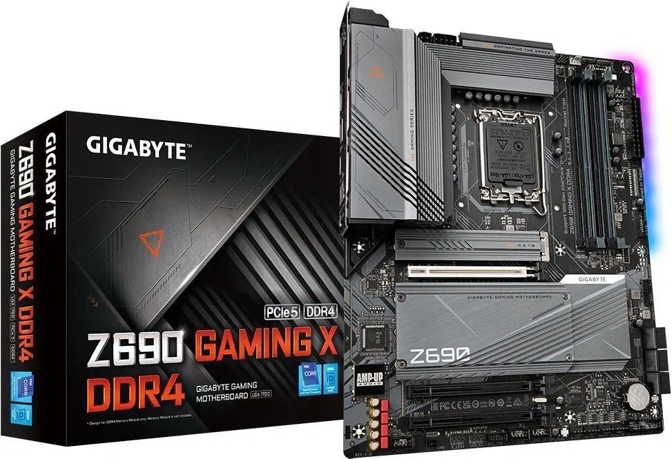 GIGABYTE Alaplap S1700 Z690 GAMING X DDR4 INTEL Z690, ATX