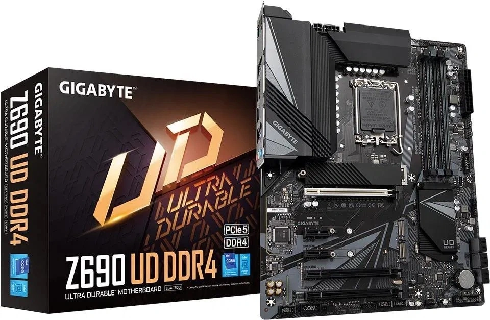 GIGABYTE Alaplap S1700 Z690 UD DDR4 INTEL Z690, ATX