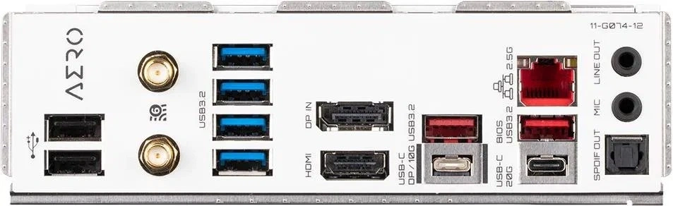 GIGABYTE Alaplap S1700 Z790 AERO G INTEL Z790, ATX