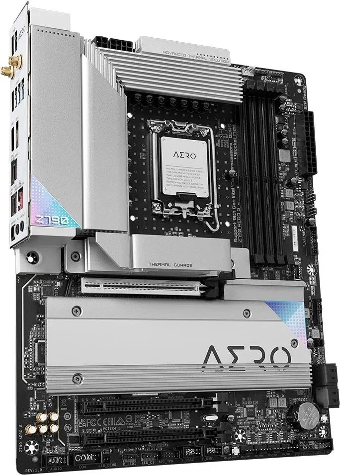 GIGABYTE Alaplap S1700 Z790 AERO G INTEL Z790, ATX