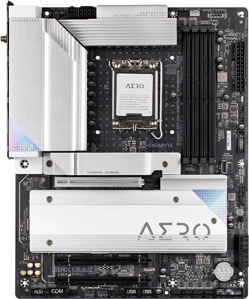GIGABYTE Alaplap S1700 Z790 AERO G INTEL Z790, ATX