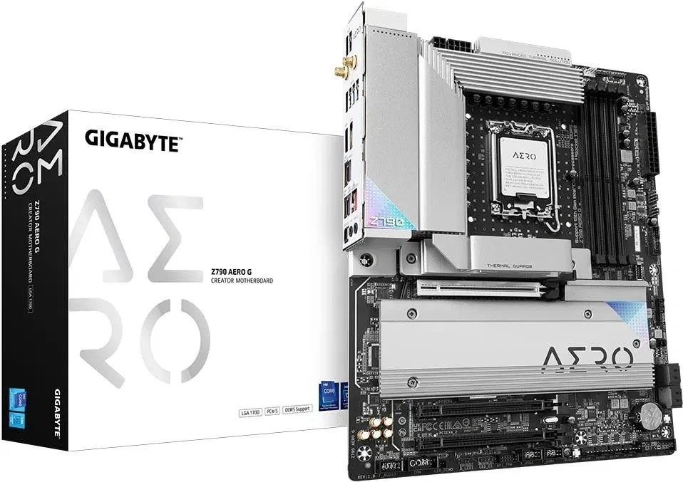 GIGABYTE Alaplap S1700 Z790 AERO G INTEL Z790, ATX