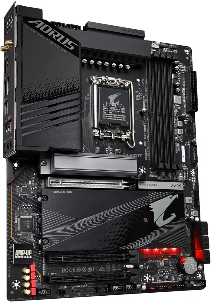 GIGABYTE Alaplap S1700 Z790 AORUS ELITE AX INTEL Z790, ATX