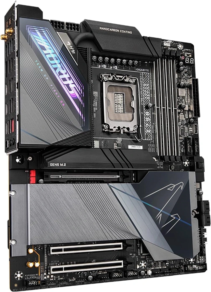 GIGABYTE Alaplap S1700 Z790 AORUS MASTER X INTEL Z790, E-ATX