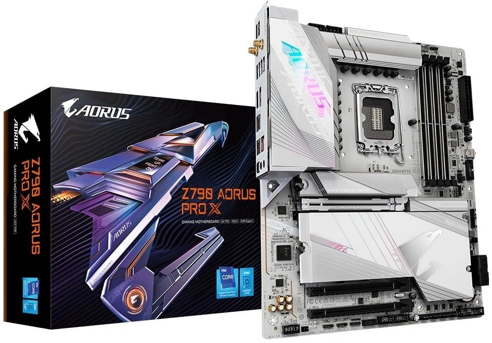 GIGABYTE Alaplap S1700 Z790 AORUS PRO X INTEL Z790, ATX