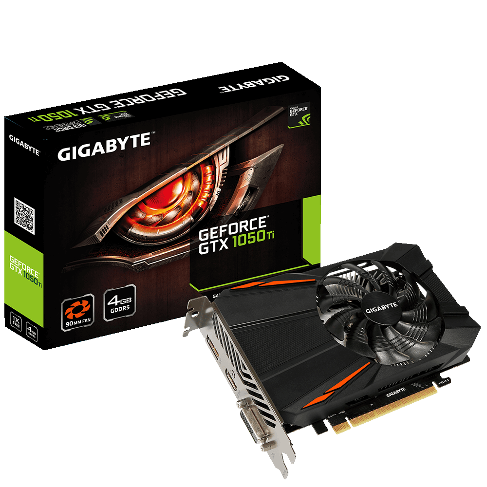 GIGABYTE GV-N105TD5-4GD nVidia 4GB GDDR5 128bit PCIe videokártya