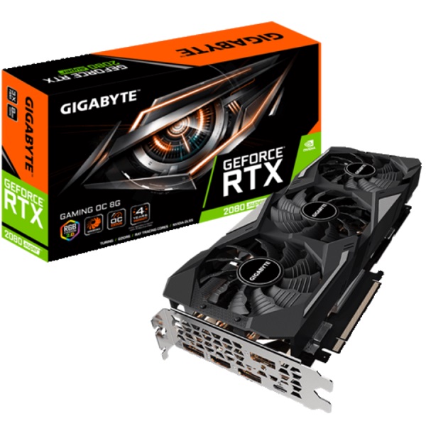 GIGABYTE GV-N208SGAMING OC-8GC nVidia 8GB GDDR6 256bit PCIe videokártya