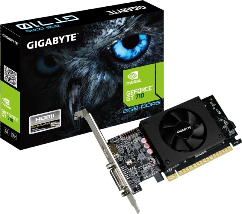 GIGABYTE GV-N710D5-2GL nVidia 2GB GDDR5 64bit PCIe videokártya