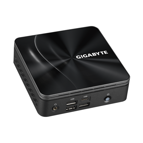 GIGABYTE PC BRIX, AMD Ryzen R5-4500U 4.0GHz, HDMI, MiniDisplayport, LAN, WIFI, BT, COM, 7xUSB 3.2, FreeDOS