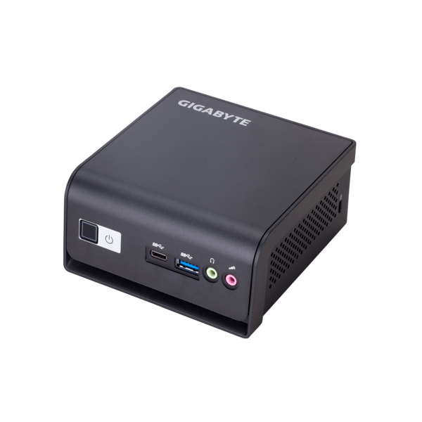 GIGABYTE PC BRIX, Intel Celeron N5105 2.9 GHz, HDMI, MiniDisplayport, LAN, WIFI, BT, 2,5" HDD hely, 4xUSB 3.0, FreeDOS