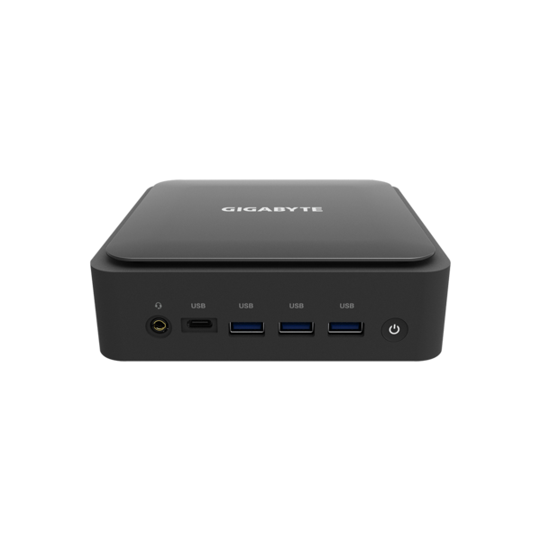 GIGABYTE PC BRIX, Intel Core i3 1220P 4.4GHz, 2xHDMI, MiniDP, Thunderbolt, LAN, WIFI, BT, 2.5" HDD hely, 6xUSB, FreeDOS