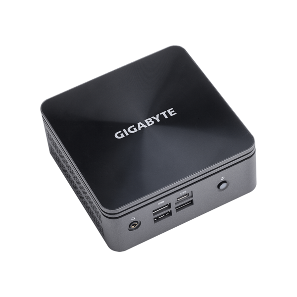 GIGABYTE PC BRIX, Intel Core i5 10210U 4.2GHz, 2xHDMI, LAN, WIFI, BT, COM, 2,5" HDD hely, 6xUSB 3.2, FreeDOS