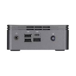 GIGABYTE PC BRIX, Intel Core i5 10210U 4.2GHz, 2xHDMI, LAN, WIFI, BT, COM, 2,5" HDD hely, 6xUSB 3.2, FreeDOS