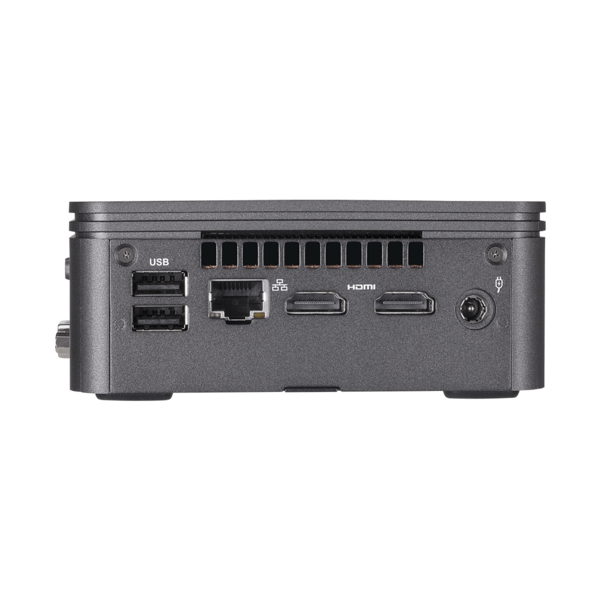 GIGABYTE PC BRIX, Intel Core i5 10210U 4.2GHz, 2xHDMI, LAN, WIFI, BT, COM, 2,5" HDD hely, 6xUSB 3.2, FreeDOS