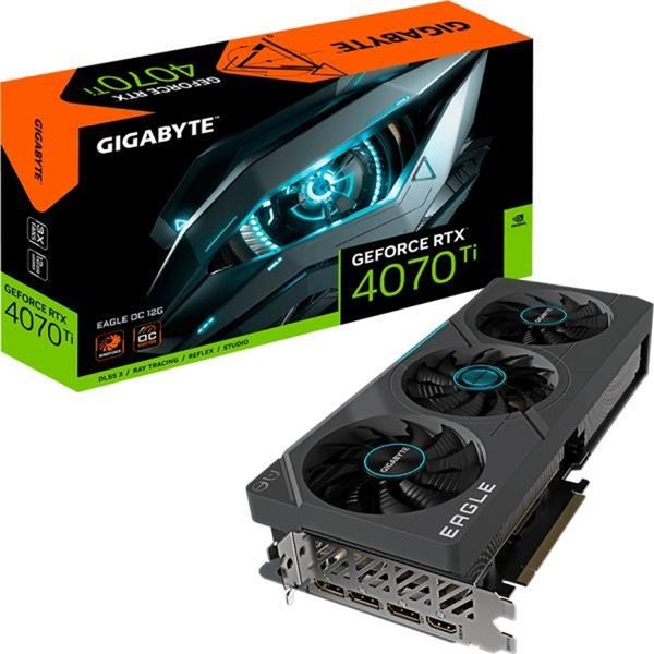 GIGABYTE Videokártya PCI-Ex16x nVIDIA RTX 4070 Ti 12GB DDR6X OC