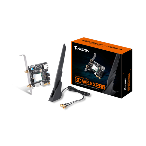 GIGABYTE Wireless Adapter PCI-Express Dual Band AX2400, GC-WBAX200
