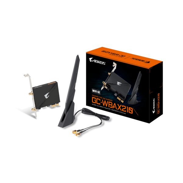 GIGABYTE Wireless Adapter PCI-Express Tri Band AX2400, GC-WBAX210