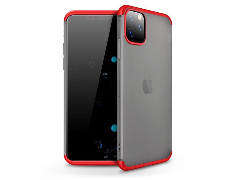 GKK GK0584 360 Full Protection 3in1 iPhone 11 Pro piros/matt hátlap