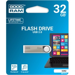 GOODRAM 32GB USB2.0 UUN2 Ezüst (UUN2-0320S0R11) Flash Drive