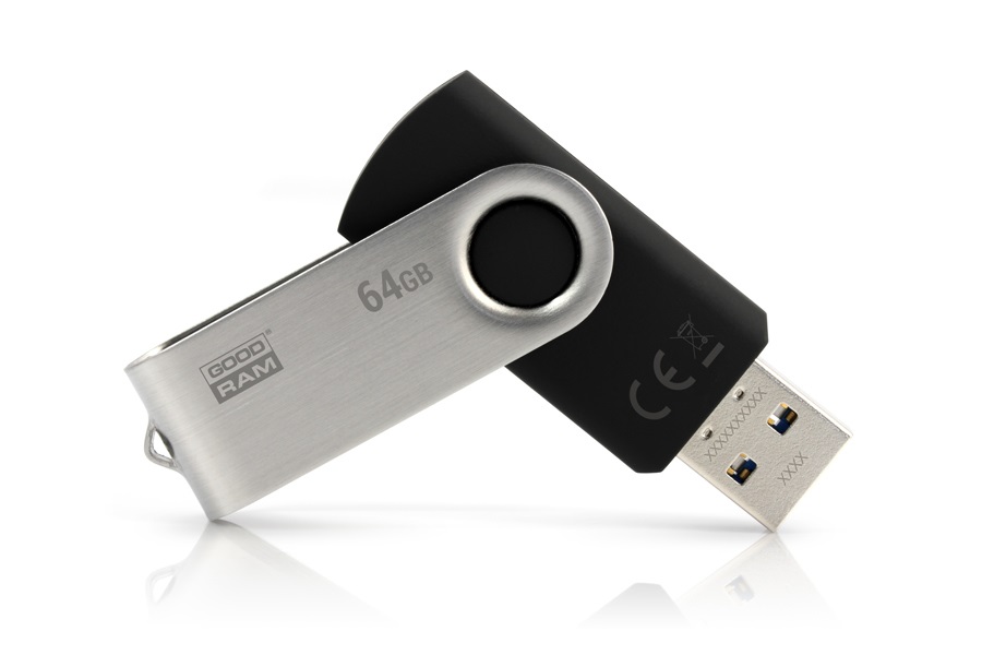 GOODRAM 64GB USB3.0 UTS3 Fekete (UTS3-0640K0R11) Flash Drive
