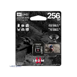 GOODRAM Memóriakártya SDXC 256GB UHS-I U3 V30 + adapter