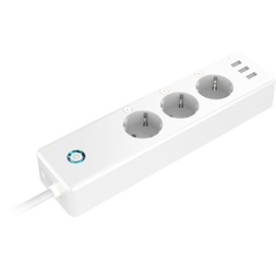 GOSUND P1 Smart Wi-Fi-s okos elosztó, 3xUSB és 3x230V, 1.5m kábel