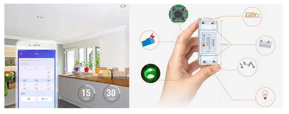 GOSUND SW3 Smart Wi-Fi-s kapcsoló